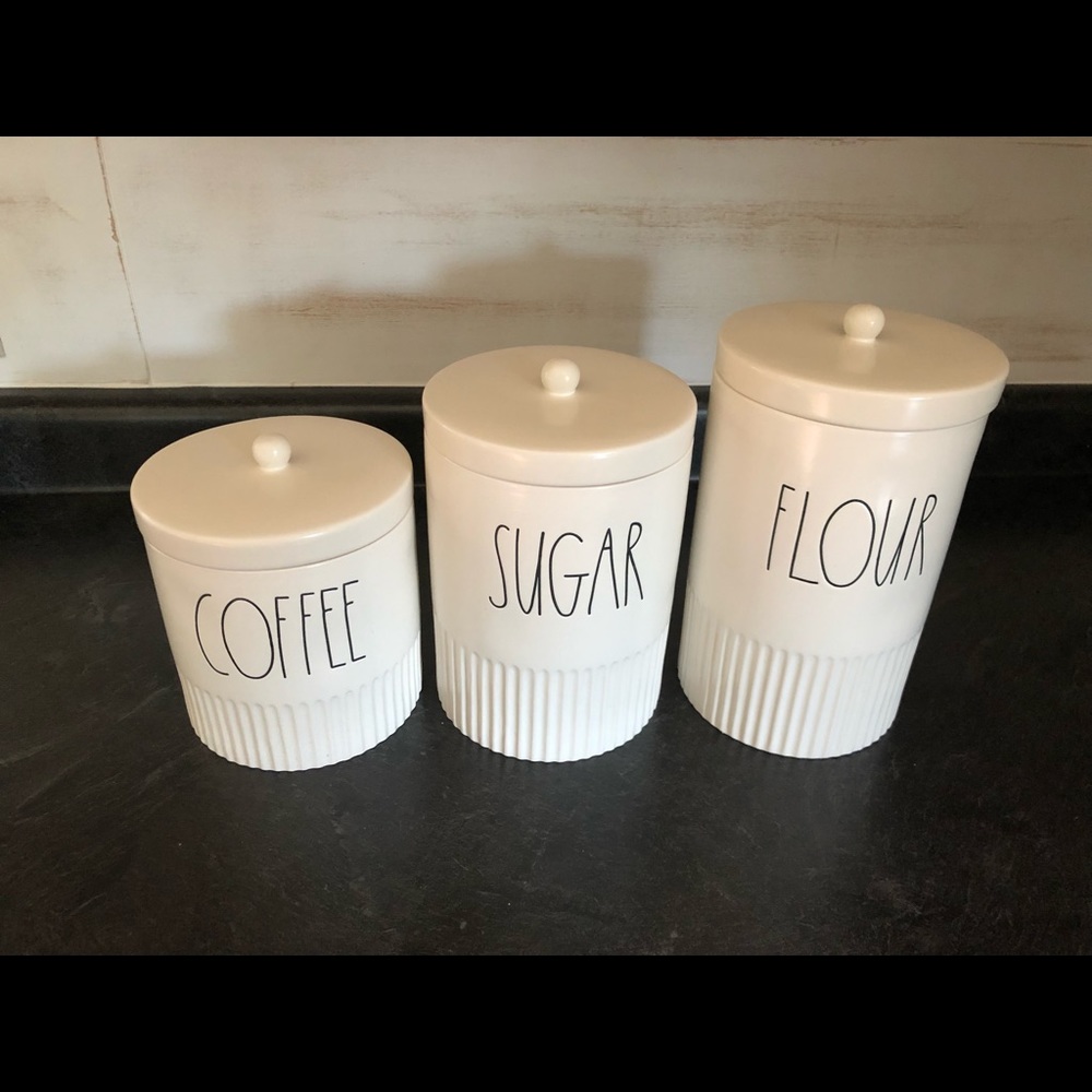 *SOLD* Rae Dunn Canister Set (2019 Release)